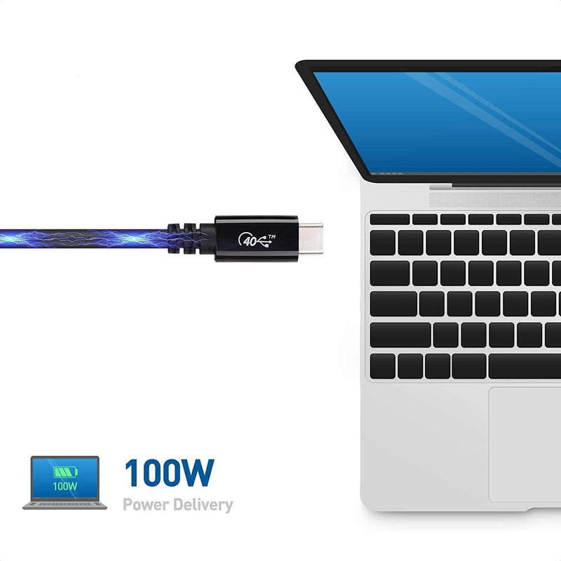 NÖRDIC USB4 kabel 1m 40Gbps data 8K video PD 100W