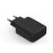 NÖRDIC USBA N1005 Mobile Charger 18W USB C PD18W QC3.0 sort