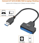 NÖRDIC USB-A til SATA adapter 2,5 SATA III HDD 5 Gbps