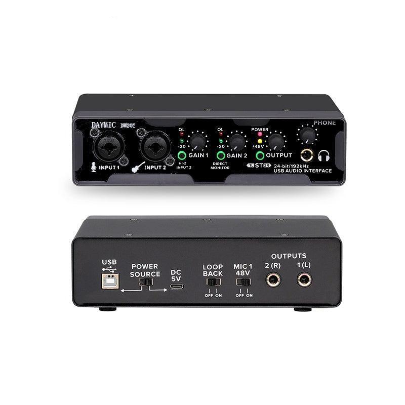 NÖRDIC USB Audio Interface to indgange 24bit 192KHz med XLR/TRS