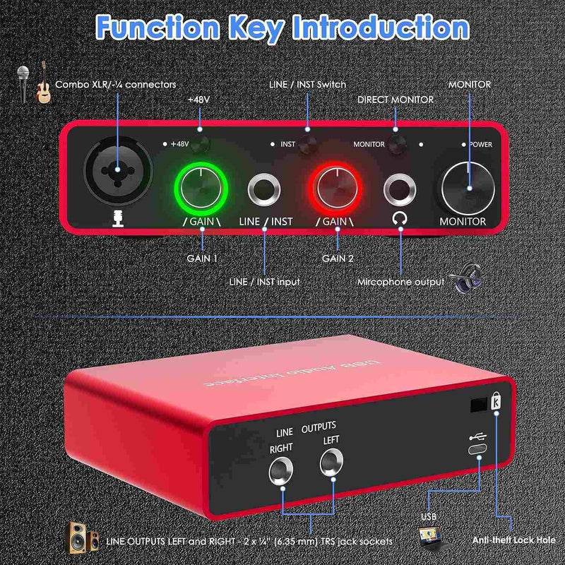 NÖRDIC USB Audio interface solo 24bit/192kHz