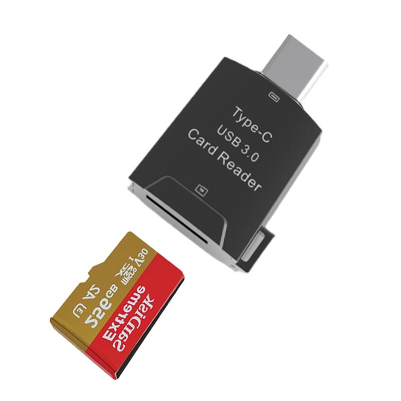 NÖRDIC USB-C 3.0 kortlæser MicroSD UHS-I