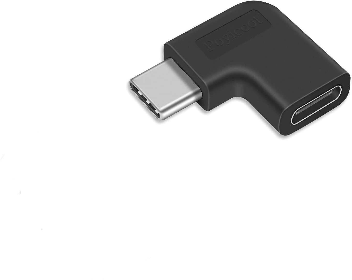 NÖRDIC USB C 3.1 Vinklet adapter han til hun