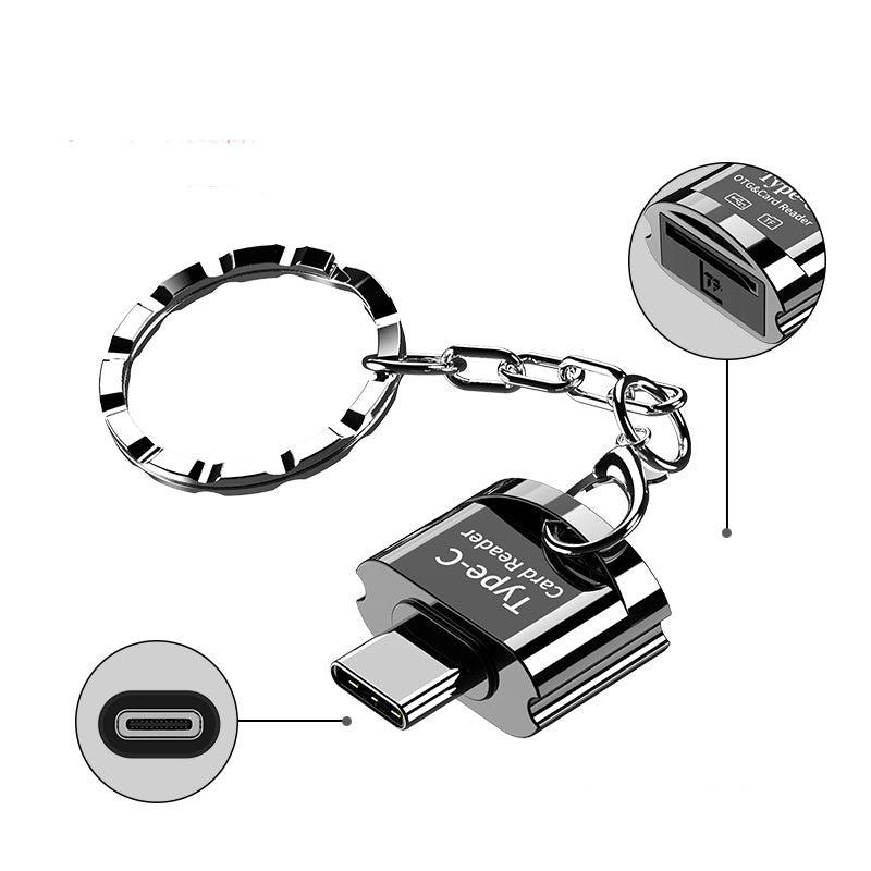 NÖRDIC USB-C 3.1 Kortlæser MicroSD UHS-I