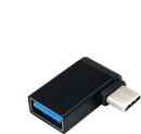 NÖRDIC USB-C han til USB-A hun vinklet adapter 90 grader