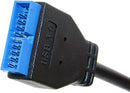 NÖRDIC USB Type-E til 20 pin USB header adapter 30 cm