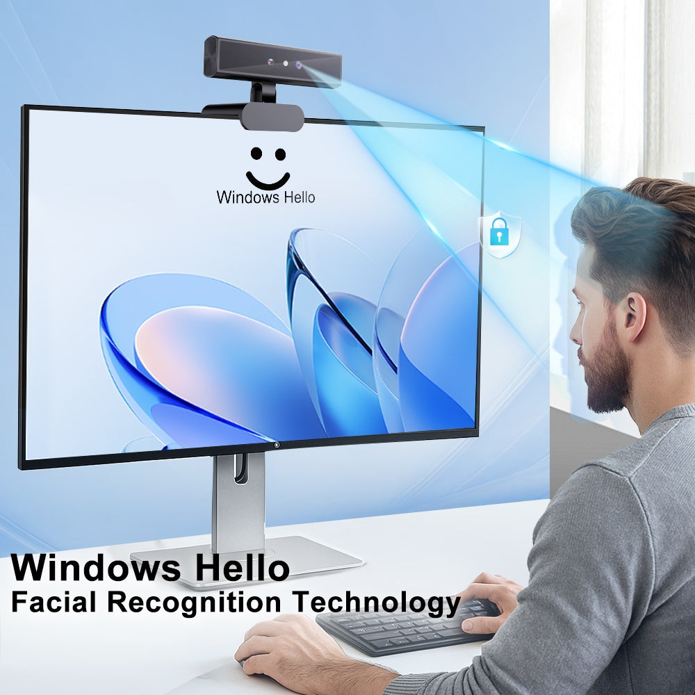 NÖRDIC Windows Hello Webcam 1080P