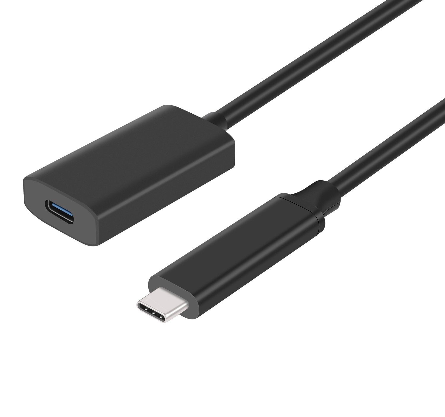 NÖRDIC aktiv 5m USB-C 3.2 Gen 2 SuperSpeed 10 Gbps forlængerkabel han til hun