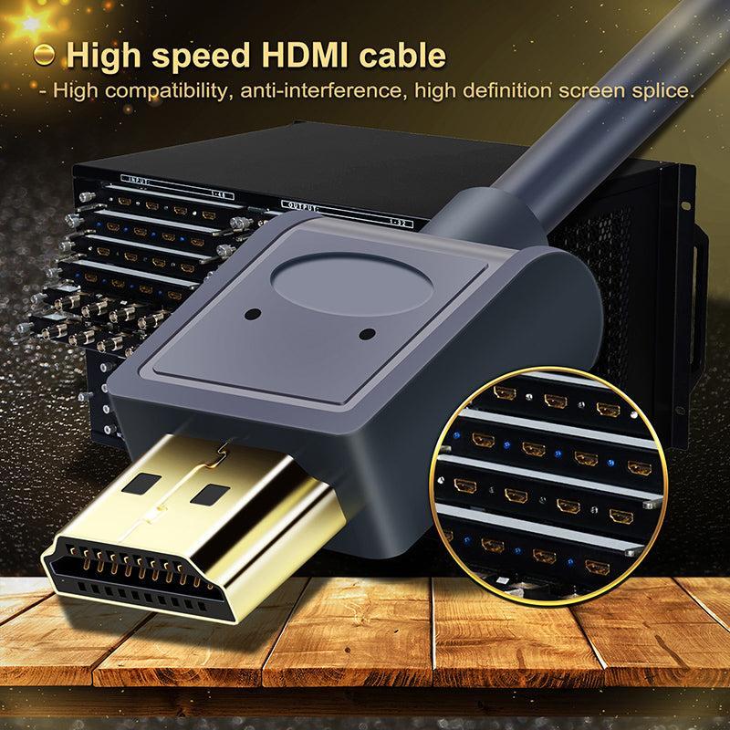 NÖRDIC tynde kabel High Speed HDMI med Ethernet HDMI 2.0 4K60Hz 18Gbps HDCP 2.2 HDR 1.8m