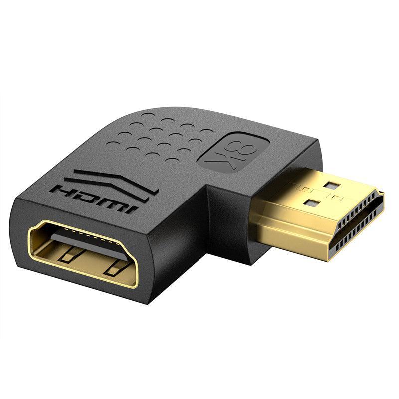 NÖRDIC vinklet HDMI 2.1-adapter 8K60Hz 4K120Hz HDR