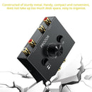 RCA Stereo Audio Switcher - 2 in 1 Out R/L Stereo Audio Switch, 1 in 2 Out Stereo Audio Splitter