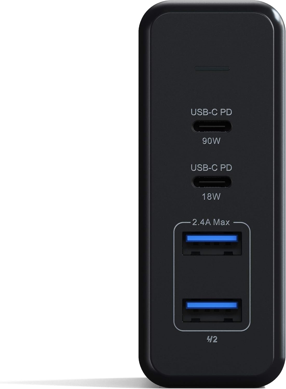 Satechi 108W Pro USB-C PD Desktop Ladestation – 2xUSB-C PD & 2xUSB A-porte