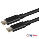 USB-IF-certificeret 3m USB-C 2.0 240W Hurtigopladning 480Mbps