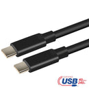 USB-IF-certificeret USB4 PD 3.1 240W hurtigopladning 40Gbps 8k60Hz 1m med E-Marker