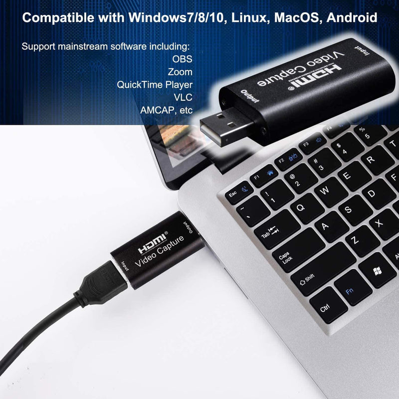 Videooptagelse USB 2.0 HDMI 4K 30Hz