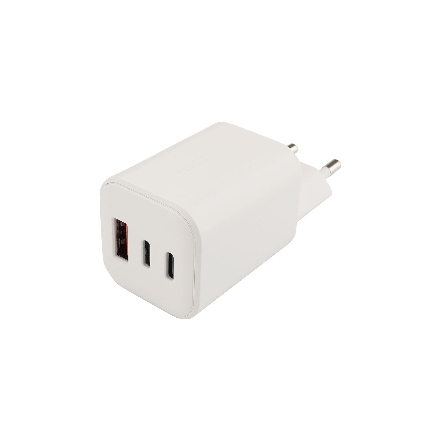 Vægoplader 2xUSB-C 1xUSB-A 65W PD PPS