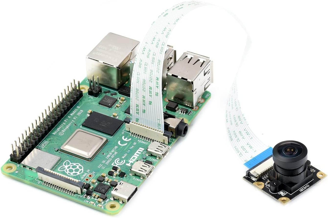 Waveshare SC3336 3MP Camera Module (B), with High Sensitivity, High SNR, and Low Light Performance,