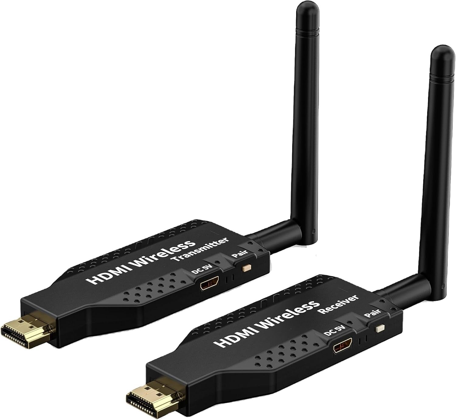 Wireless HDMI Extender 50m Wireless HDMI Transmitter/Receivers 1080P HD 5G Wifi for Laptop to TV PC Monitor Projector